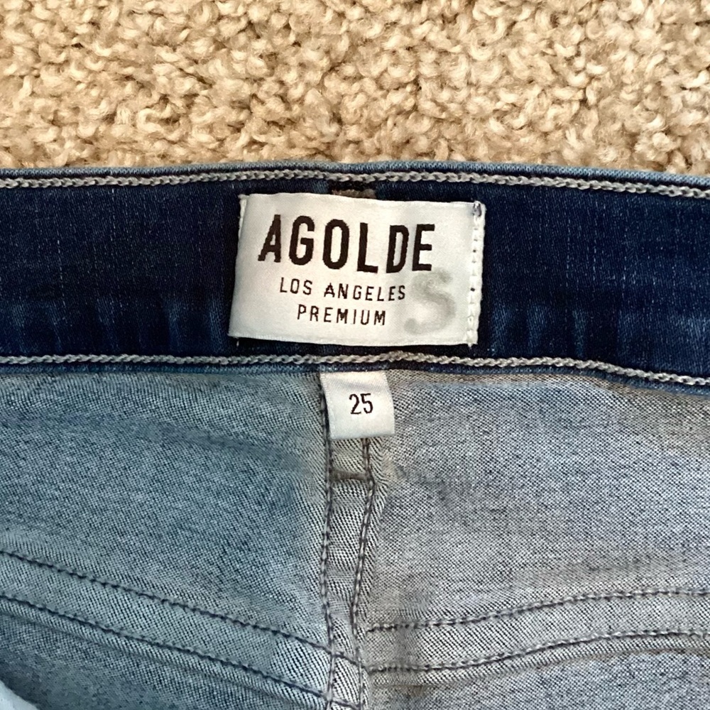 \Agolde\ Sophie High Rise Skinny Crop - Picture 13 of 14